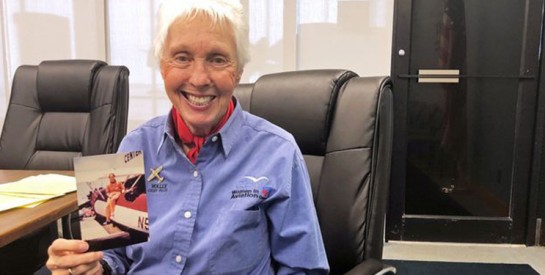 Vol privé dans l'espace : Wally Funk, première femme touriste spatiale, à 82 ans