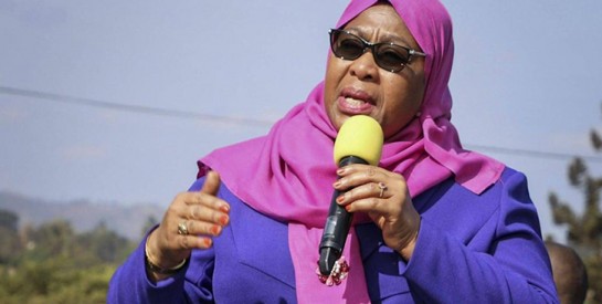 La présidente de la Tanzanie, Samia : ``nous sommes ici pour montrer que les femmes peuvent diriger``