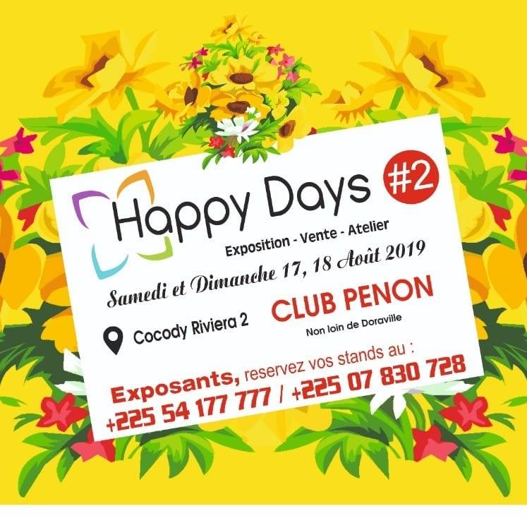 Pour ce week-end, Ne manquez surtout pas " Les Happy Days "