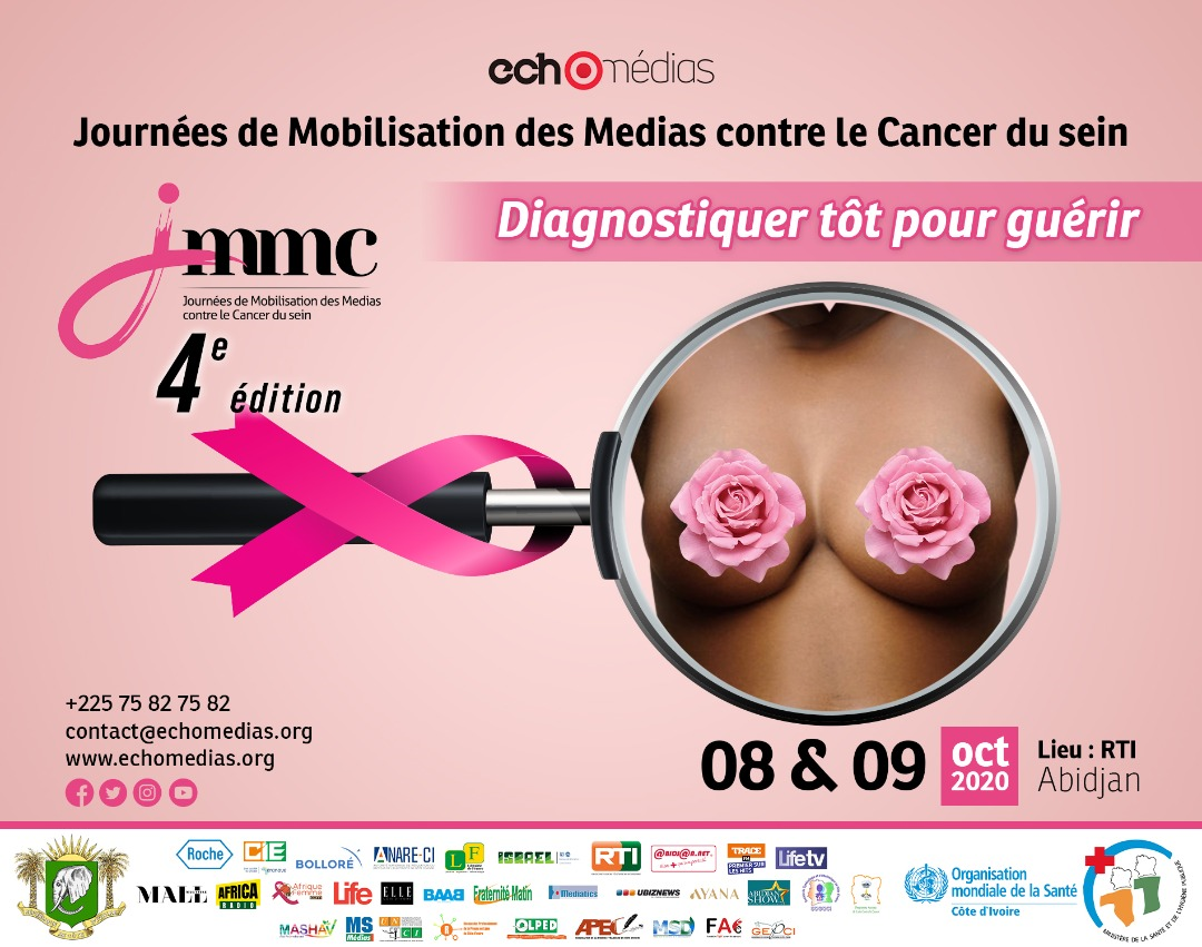 OCTOBRE ROSE- CAMPAGNE DE SENSIBILISATION AU CANCER DU SEIN