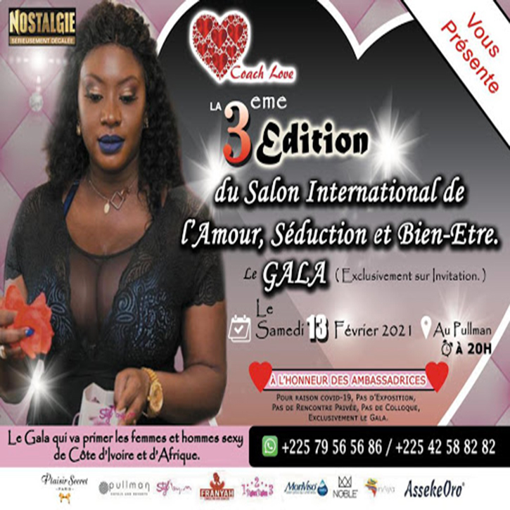 3 ème édition du salon international de l`amour, séduction et bien être