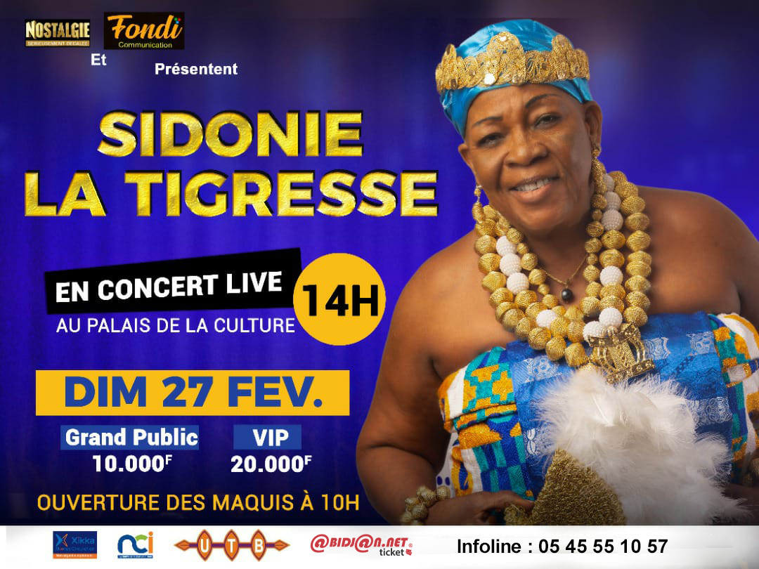 Concert Sidonie la tigresse