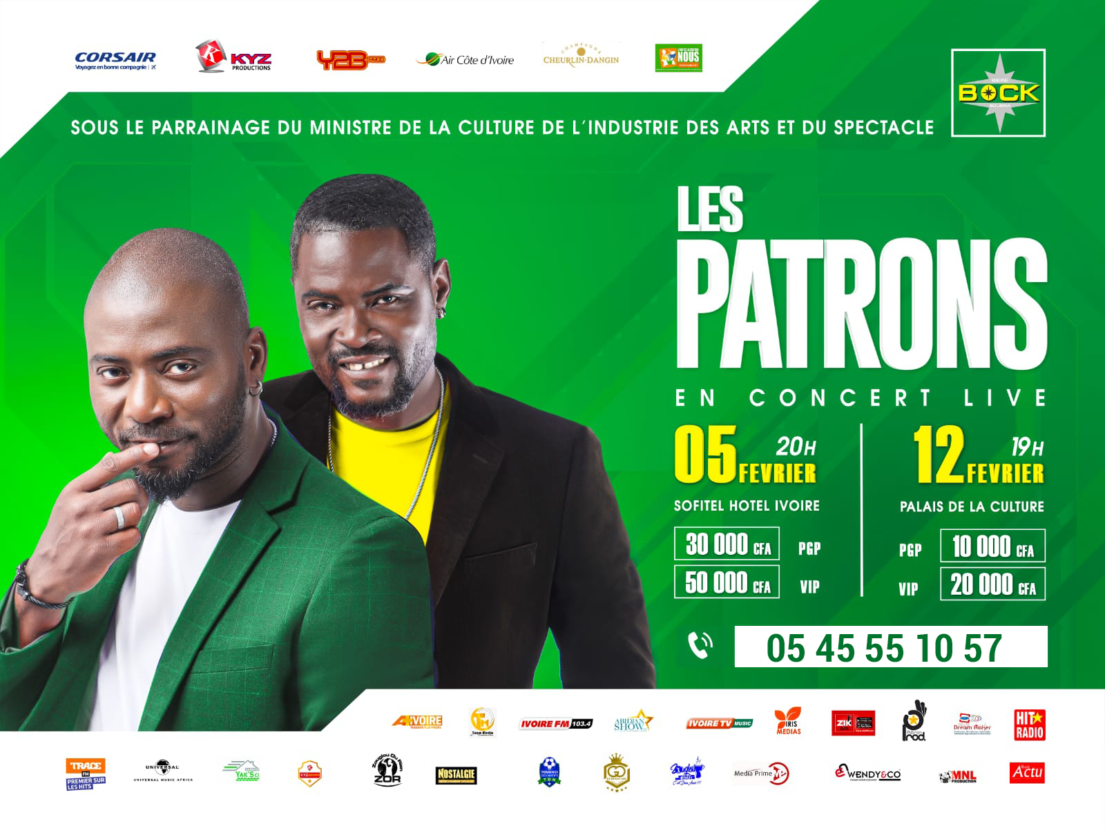 LES PATRONS EN CONCERT LIVE