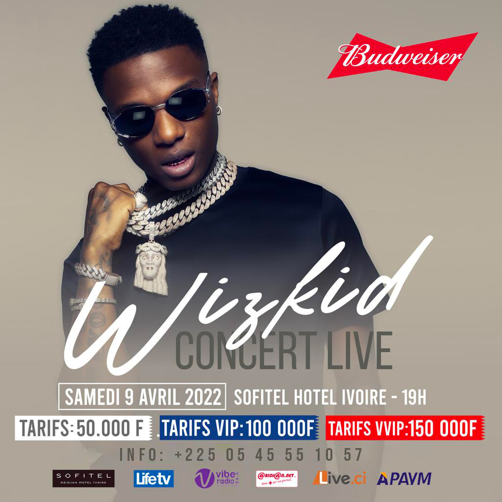 WIZKID EN CONCERT LIVE