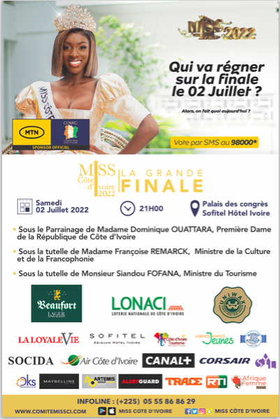 Miss CI 2022 : La grande finale