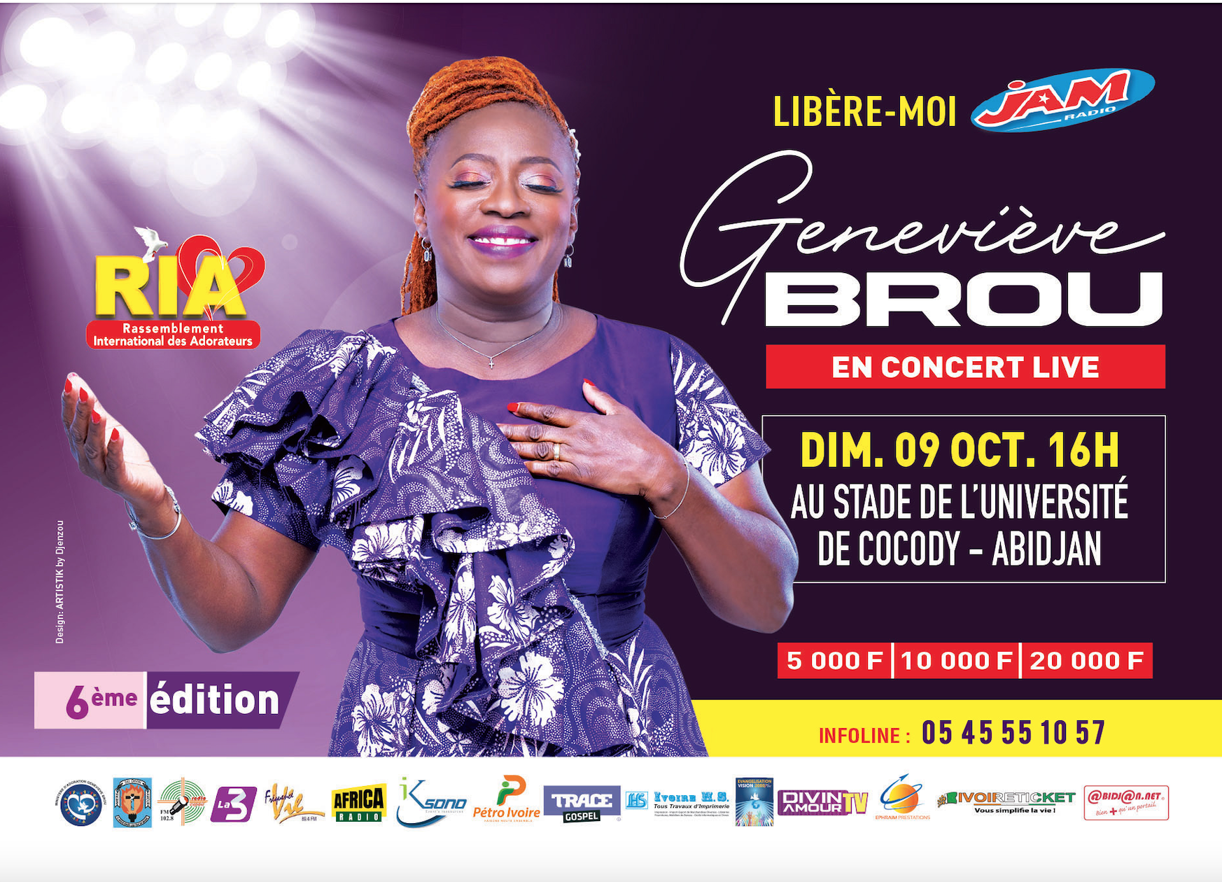 GENEVIEVE BROU EN CONCERT LIVE