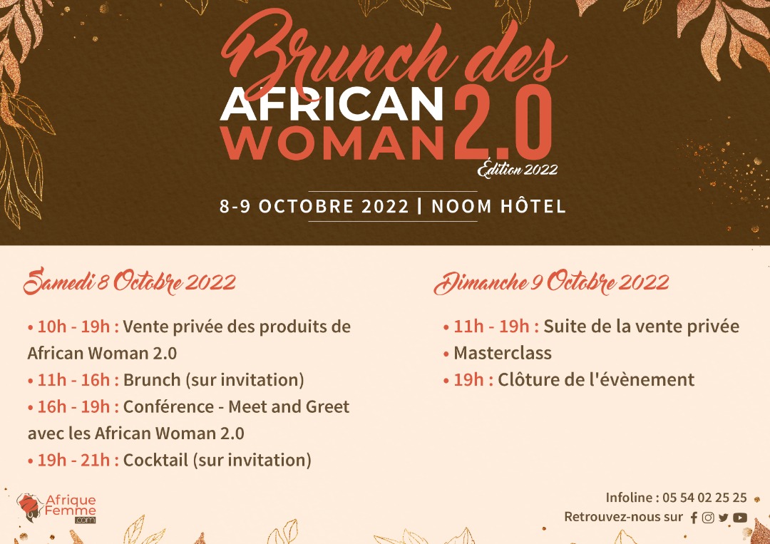 BRUNCH DES AFRICAN WOMAN 2.O / ÉDITION 2022