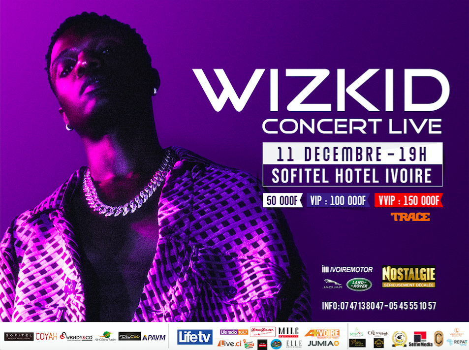 Wizkid en concert live