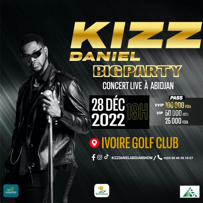 Kizzy Daniel Big Party concert live à Abidjan