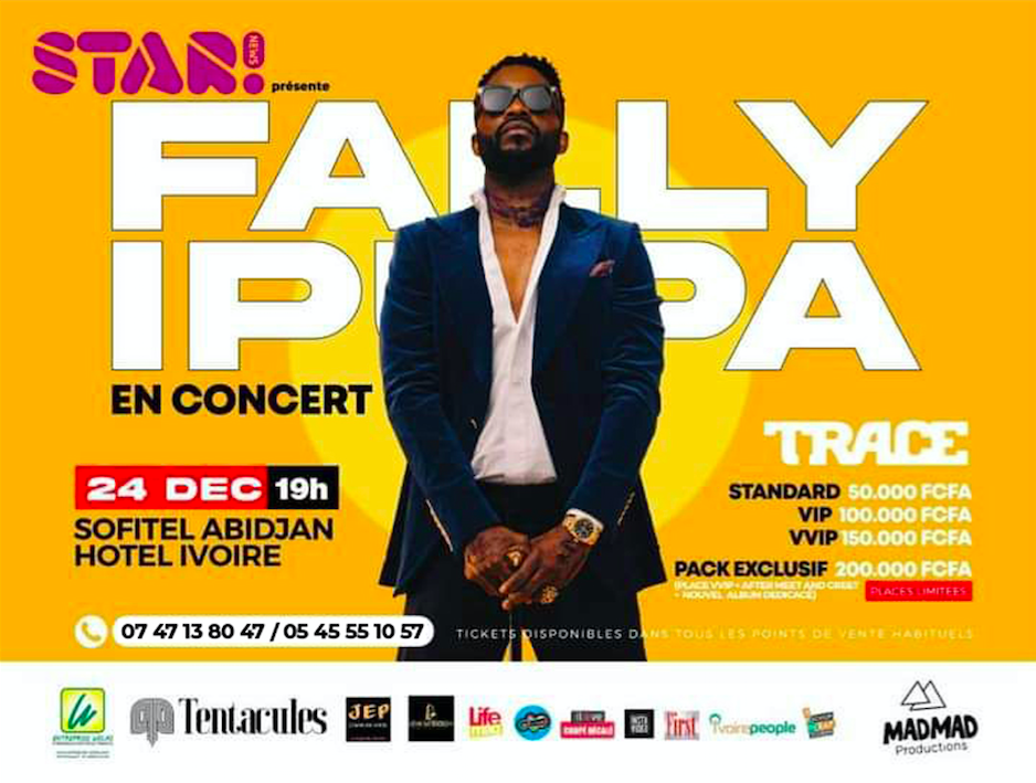 Fally Ipupa en concert live