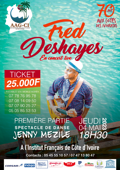 FRED DESHAYES EN CONCERT LIVE