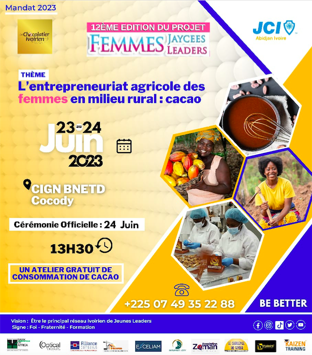 12e édition : FEMMES JAYCEES, FEMMES LEADERS