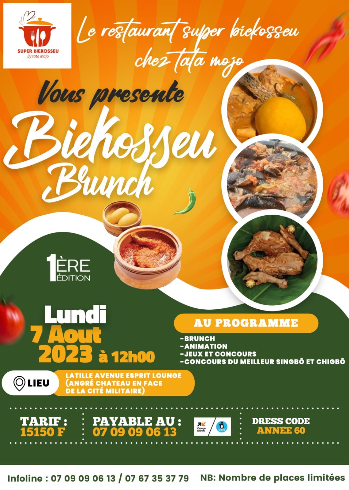 1ere edition Biekosseu brunch