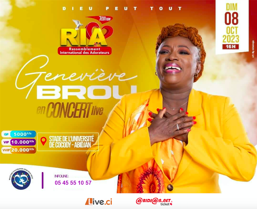 Geneviève Brou en concert live
