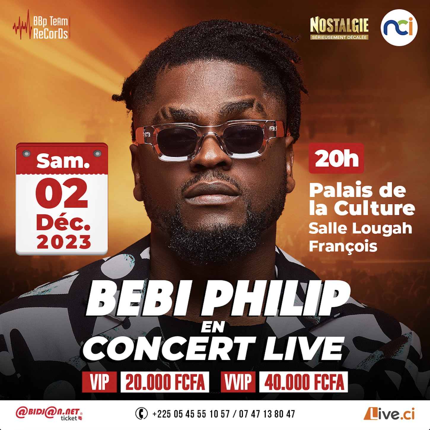 Bebi Philipe en concert live