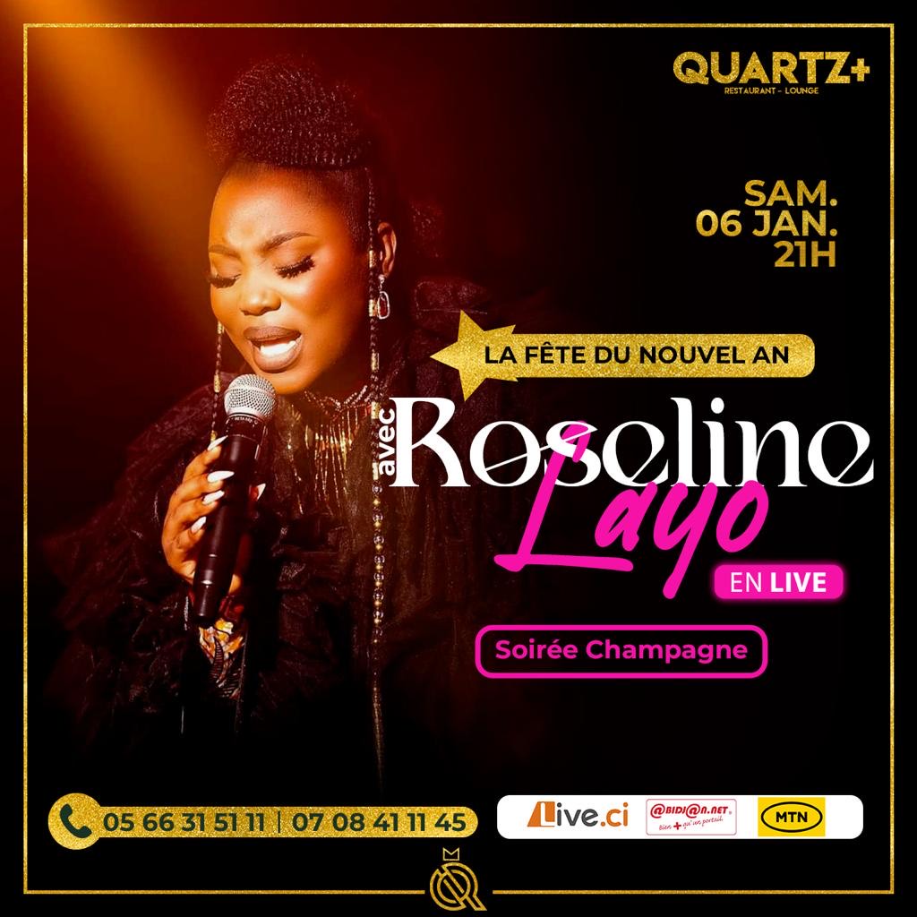 Roseline Layo en live
