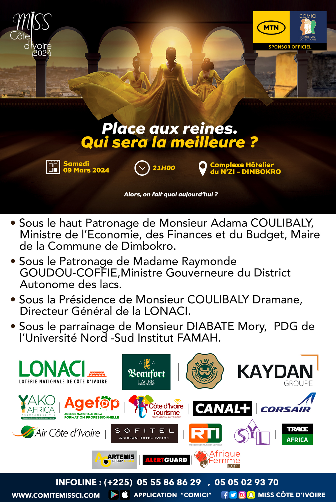 MISS CI 2024 : Présélection de la Région du N’ZI