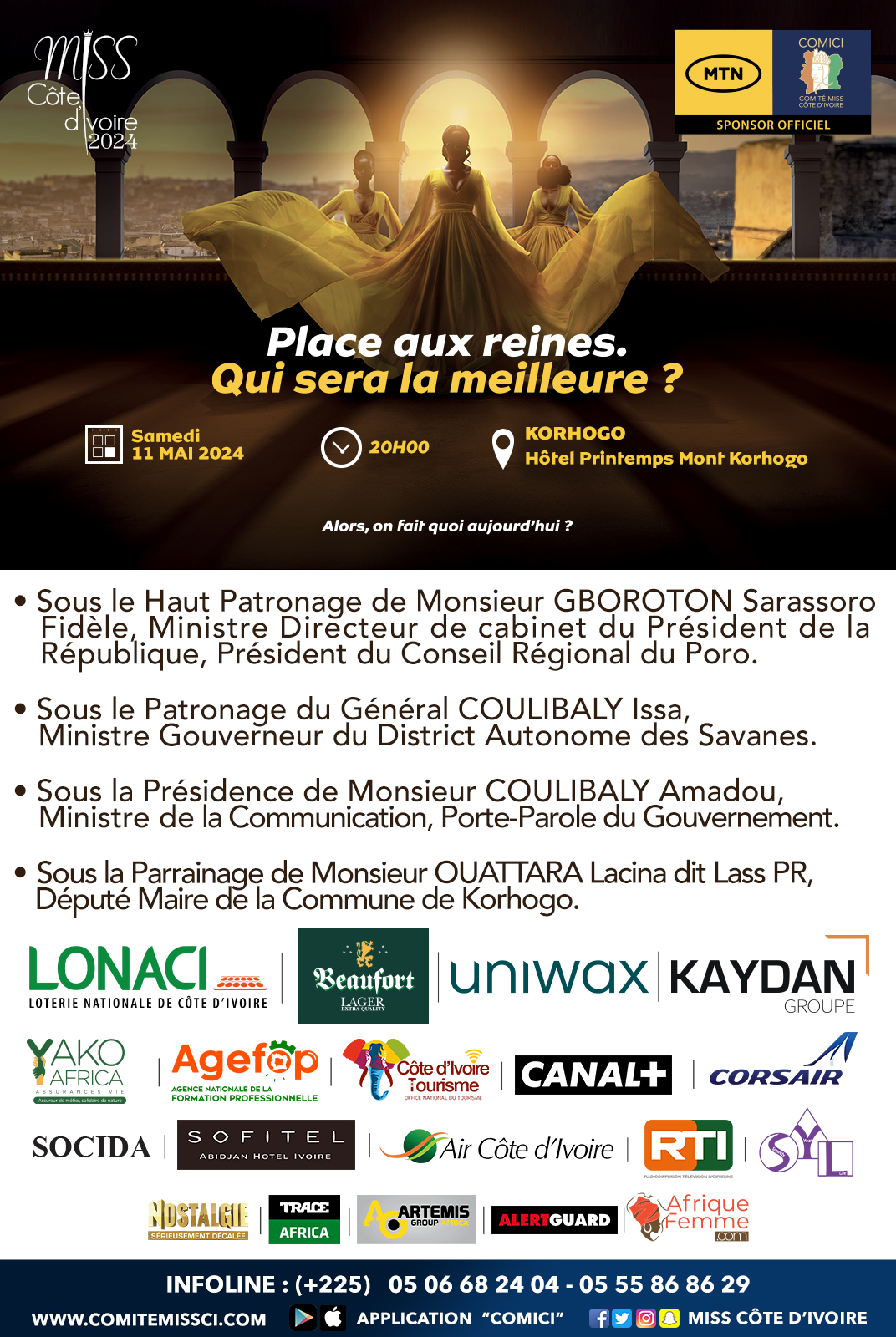 MISS CI 2024 : PRÉSÉLECTION DE LA RÉGION DU PORO