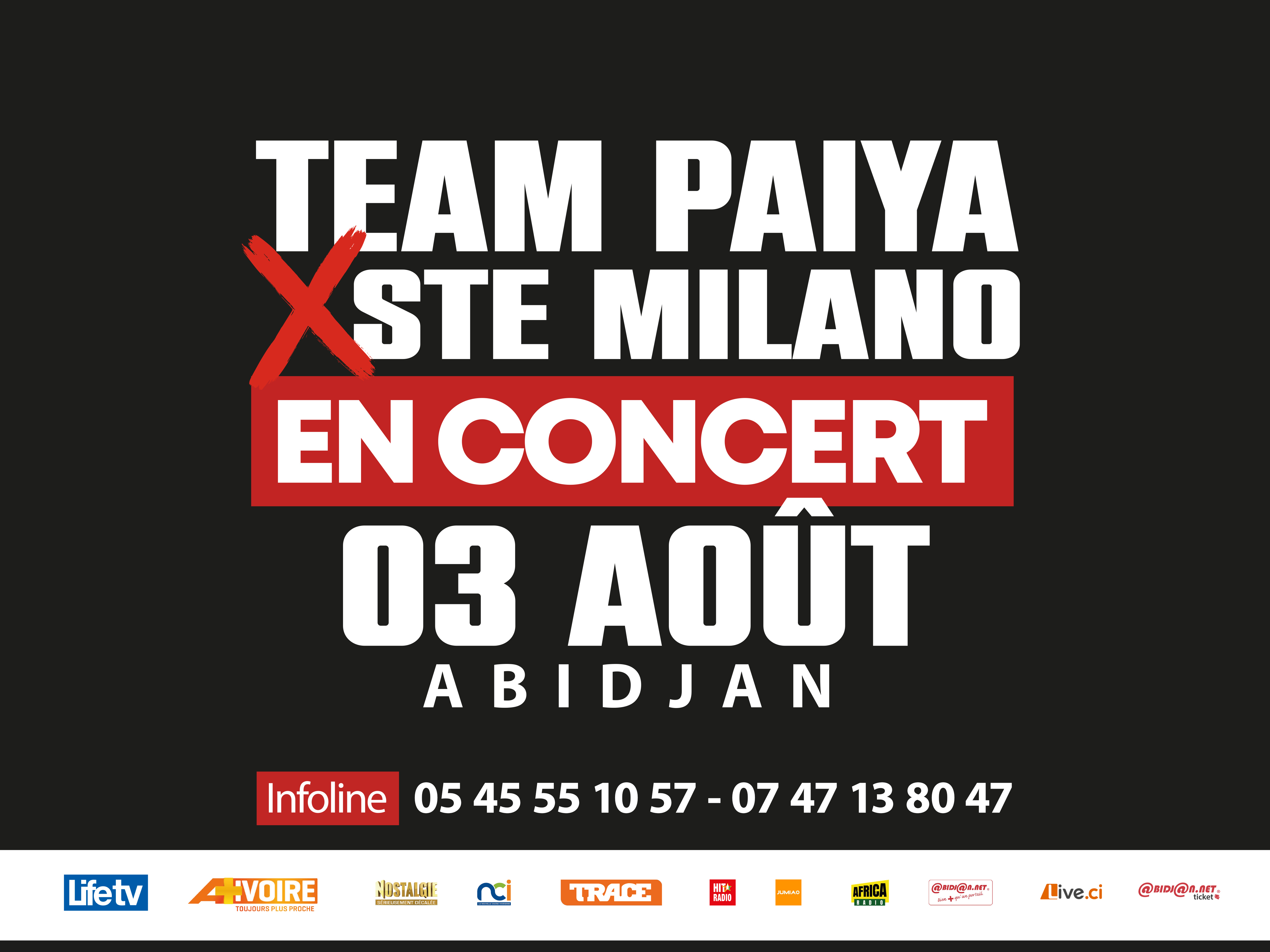LA TEAM PAIYA et STE MILANO en CONCERT