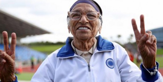 Athlétisme : 101 ans et championne du 100 m