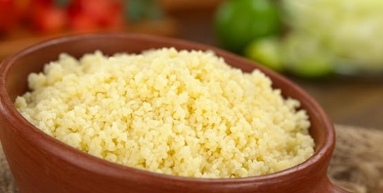 Le couscous : La semoule est riche en vitamines B, en magnésium et en phosphore