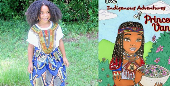 A 6 ans, elle crée un livre de coloriage pour célébrer les cultures indigènes