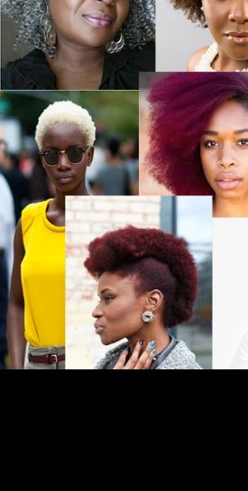 Cheveux crépus: on ose la couleur!