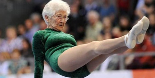 A 92 ans, la gymnaste Johanna Quaas finit 5ème au Turnfest de Berlin