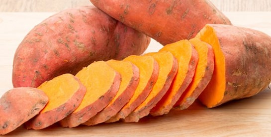 Patate douce à chair orange: excellente source d`antioxydants