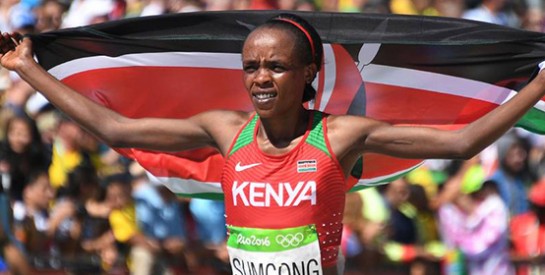 Athlétisme : la Kényane Jemima Sumgong suspendue quatre ans pour dopage