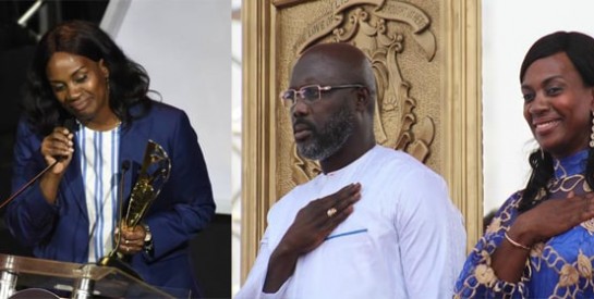 CAF : la femme de George Weah nommée ambassadrice du football féminin