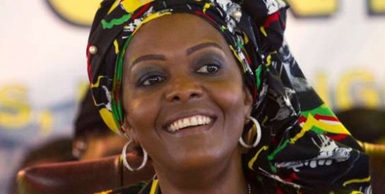 Grace Mugabe soupçonnée de trafic d`ivoire