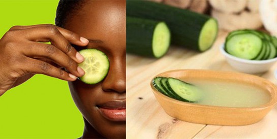 Peau grasse: comment resserrer les pores avec le concombre?
