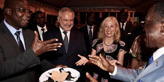 L`UNICEF offre 55 véhicules au Ministère de la santé et de l`hygiène publique avec l`appui financier du Fonds mondial et de la France
