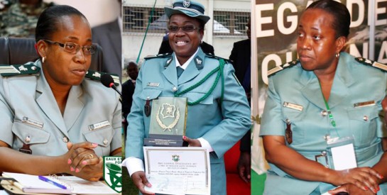 Lt. Colonel Mailly Zouzou Elvire-Joëlle, première femme chef de corps des agents des eaux et forêts