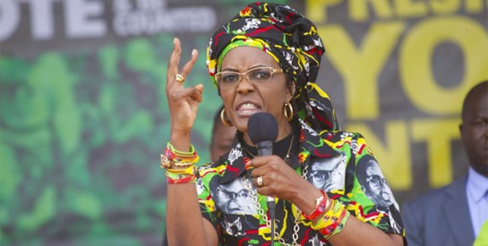 Zimbabwe: l`ex-Première dame Grace Mugabe à nouveau accusée de violences