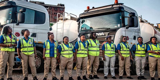 Ces chauffeurs de poids lourds 100% femmes qui circulent sur les routes du Ghana