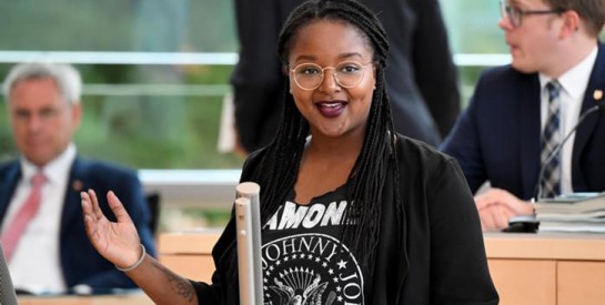 Aminata Touré, première Afro-Allemande vice-présidente d'un parlement en Allemagne