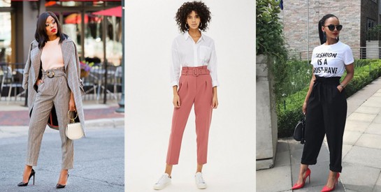 Des idées de styles pour bien porter le pantalon paper bag