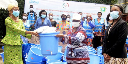 Prévention du coronavirus : Le GOFEHF à l'assaut des marchés des 13 communes d'Abidjan