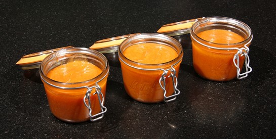 Comment faire une confiture de mangue à la vanille peu sucrée