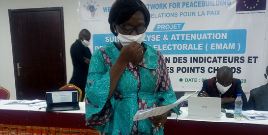 Le Réseau Ouest-africain pour l’édification de la paix (WANEP)  aux côtés des organisations de la société civile pour des élections apaisées