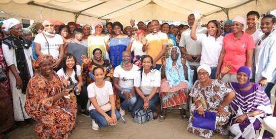 Lutte contre le cancer du sein / l’ONG Yelenba sensibilise les femmes du quartier BIA Sud à Koumassi : `` Quand il est vite dépisté, il peut être guéri``