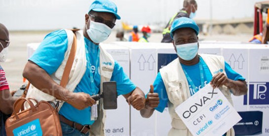 La Côte d’Ivoire deuxième pays africain et premier francophone à recevoir des doses de vaccins via le mécanisme COVAX