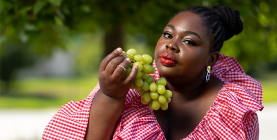 Gaëlle Prudencio revendique d'être grosse, belle et audacieuse