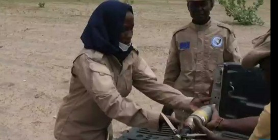 Tchad : rencontre avec la première femme démineuse du pays