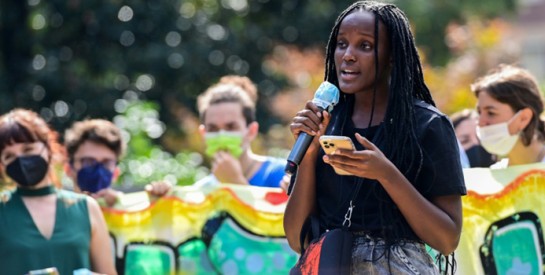 Vanessa Nakate, l'Ougandaise en lutte pour la justice climatique