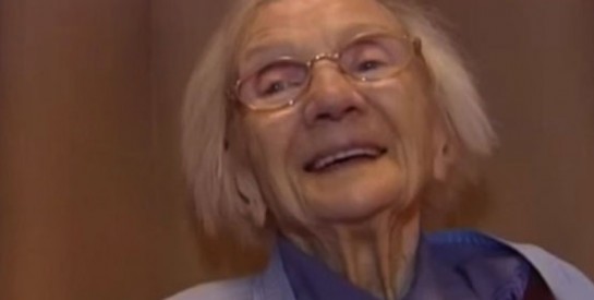 Cette femme âgée de 109 ans affirme que le secret pour vivre longtemps, c'est d'éviter les hommes