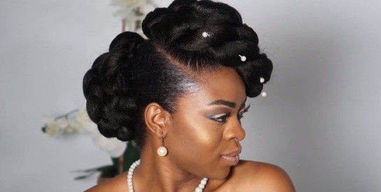 Le chignon "jumbo twist" une coiffure idéale pour les mariées