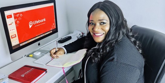 Temie Giwa-Tubosun, fondatrice d’un service de livraison médicale au Nigeria